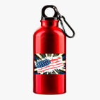 Металлическая бутылка 400 мл UV-DTF