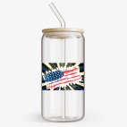 Банка с бамбуковой крышкой