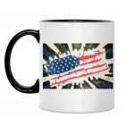 Кружка двухцветная