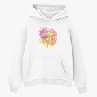 Толстовка худи оверсайз