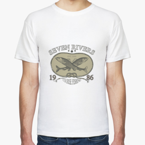 Футболка с принтом Seven Rivers