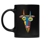 Кружка цветная UV-DTF