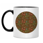 Кружка двухцветная