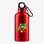 Металлическая бутылка 400 мл UV-DTF