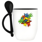 Кружка с ложкой