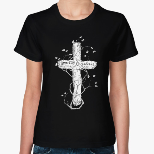 Женская футболка с принтом Spiritus Sanctus