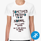 Женская спортивная футболка