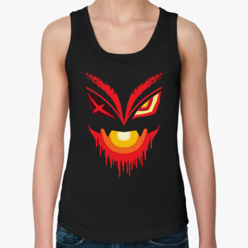 Женская майка с принтом Сэнкэцу