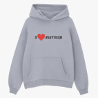 Толстовка худи оверсайз