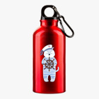 Металлическая бутылка 400 мл UV-DTF