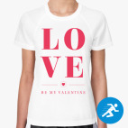 Женская спортивная футболка