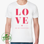 Мужская футболка органик