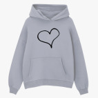 Толстовка худи оверсайз