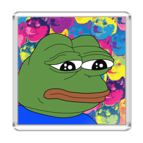 Магнит Лягушонок Пепе