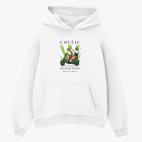 Толстовка худи оверсайз