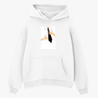 Толстовка худи оверсайз