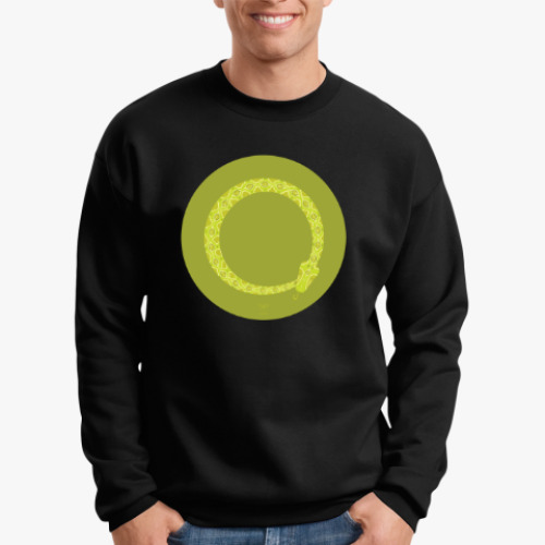 Свитшот с принтом Animal Zen: V is for Viper