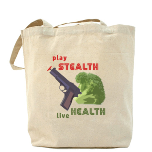 Сумка шоппер PLAY STEALTH LIVE HEALTH