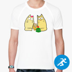 Мужская спортивная футболка