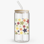 Банка с бамбуковой крышкой