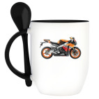 Кружка с ложкой