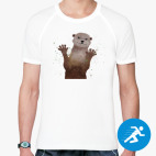 Мужская спортивная футболка