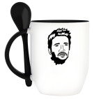 Кружка с ложкой