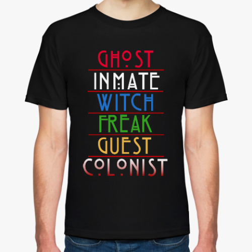 Футболка с принтом Американская история ужасов