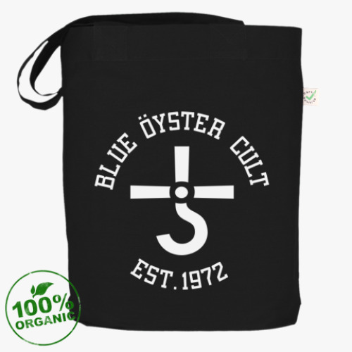 Сумка шоппер с принтом Blue Öyster Cult