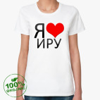 Женская футболка органик