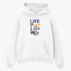 Толстовка худи оверсайз