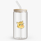 Банка с бамбуковой крышкой