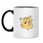 Кружка двухцветная