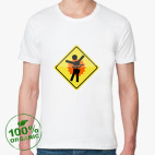 Мужская футболка органик