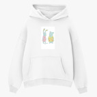 Толстовка худи оверсайз