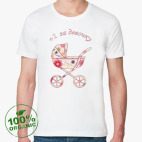 Мужская футболка органик