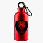 Металлическая бутылка 400 мл UV-DTF