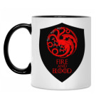 Кружка двухцветная