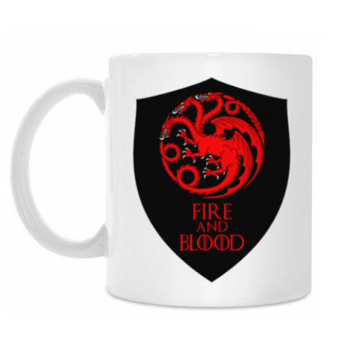 Кружка с принтом Таргариен - Игра Престолов