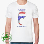 Мужская футболка органик