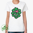 Женская футболка органик