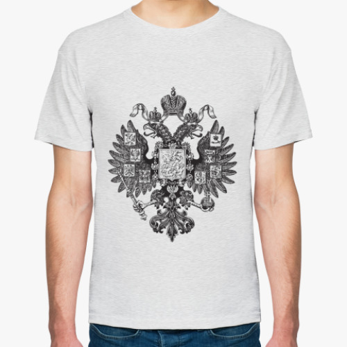 Футболка с принтом Герб Россия 1883