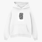 Толстовка худи оверсайз