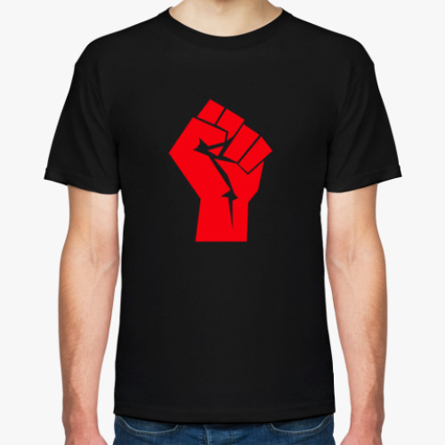 Футболка с принтом revolution