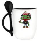 Кружка с ложкой