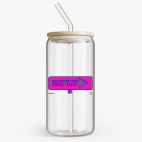 Банка с бамбуковой крышкой