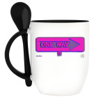 Кружка с ложкой