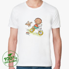 Мужская футболка органик