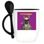 Кружка с ложкой