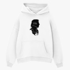 Толстовка худи оверсайз